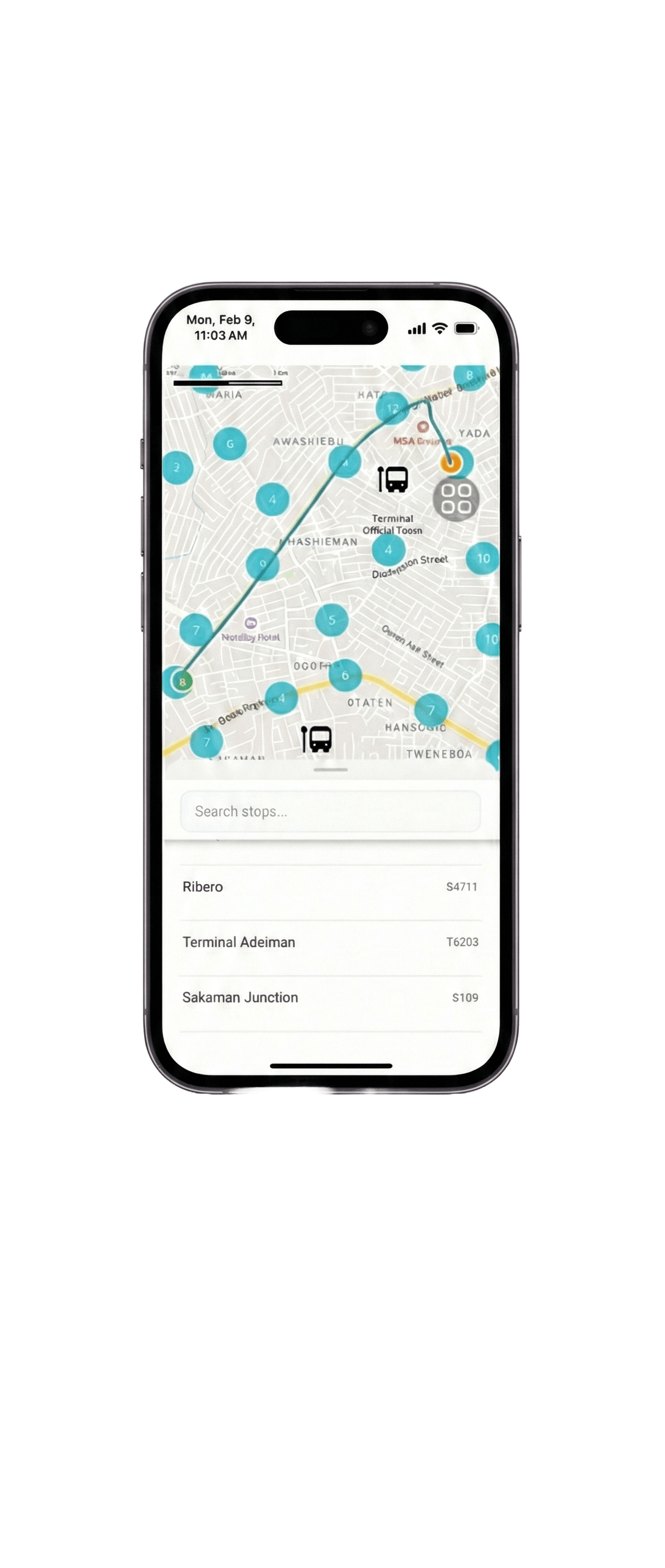 Trosky iOS Interface